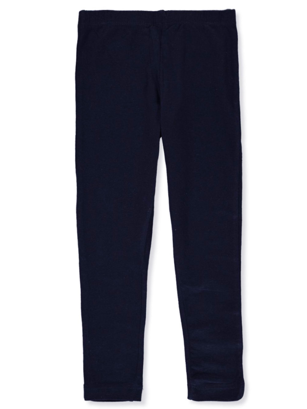 French Toast Girls' Solid Knit Leggings - navy, 4t (Toddler)